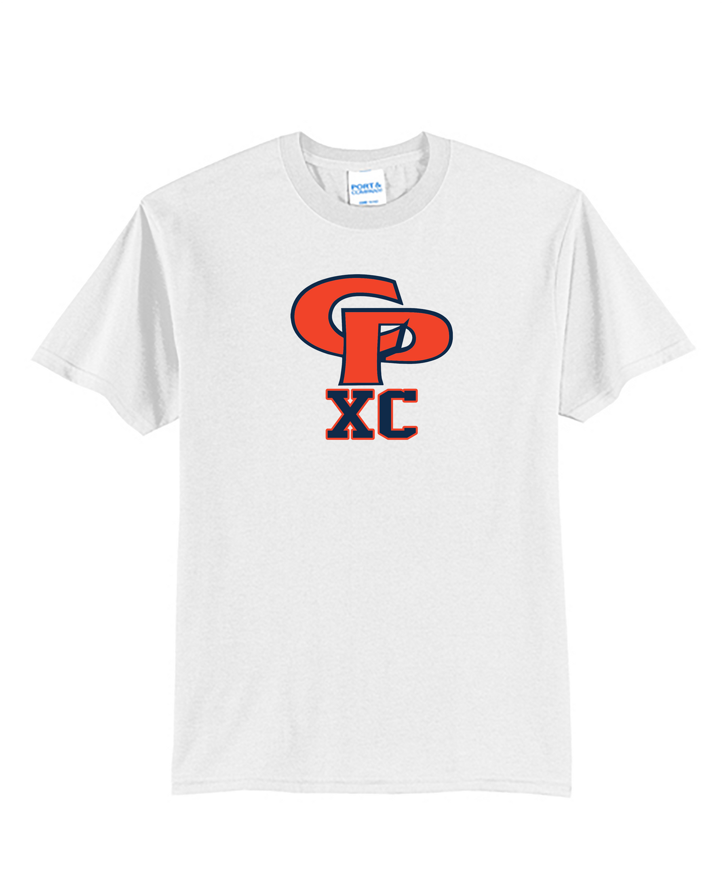 CPHS XC - 50/50 T-Shirt (ALL PRODUCTS WILL BE DELIVERED TO SCHOOL)