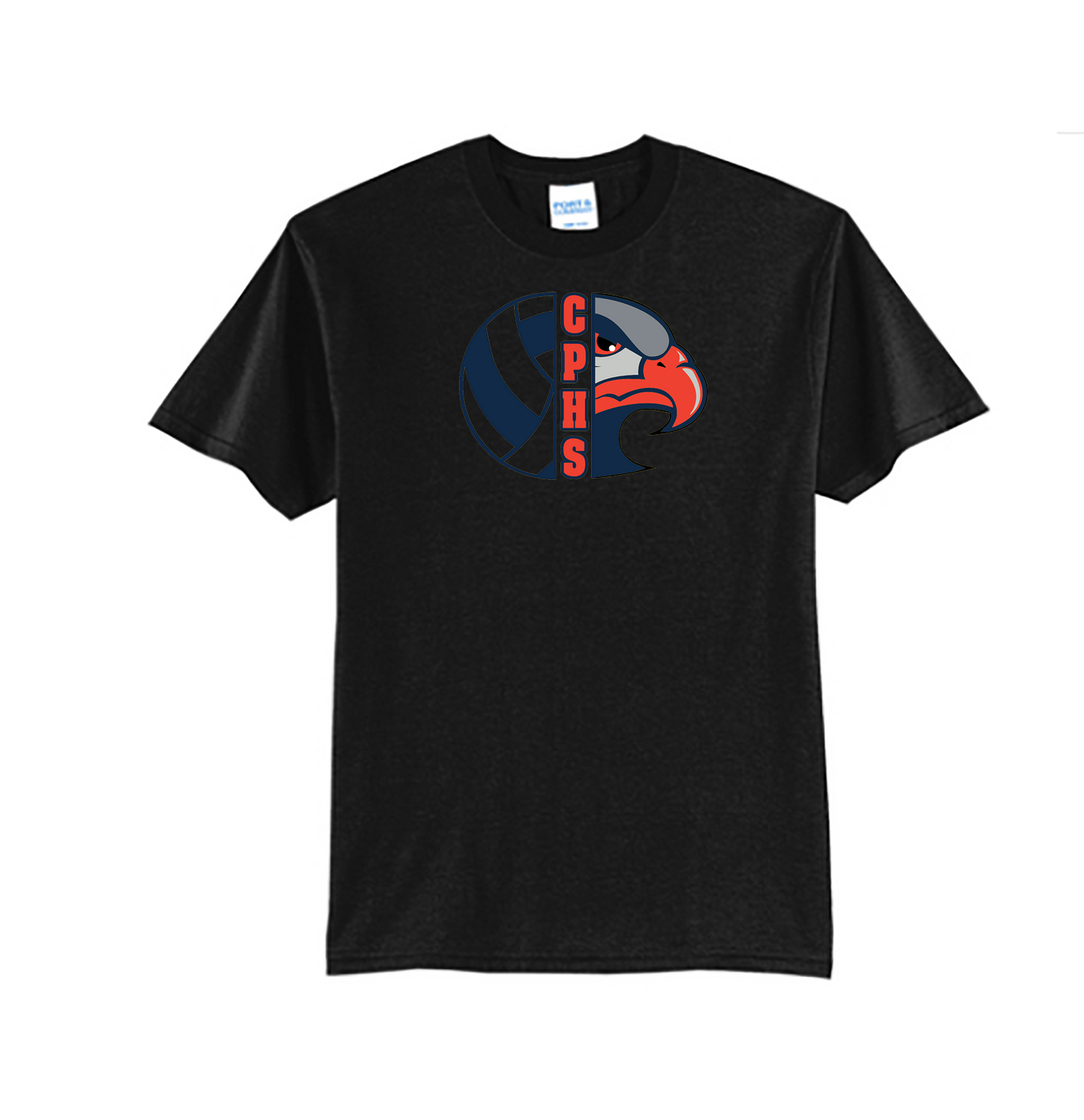 CPHS Volleyball - 50/50 T-Shirt (ALL PRODUCTS WILL BE DELIVERED TO SCHOOL)