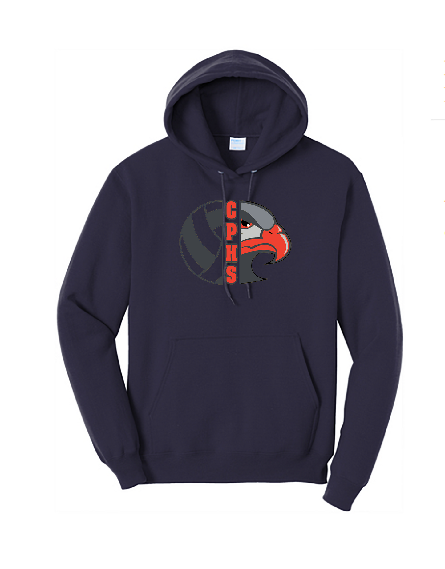 CPHS Volleyball - Hooded Sweatshirt(ALL PRODUCTS WILL BE DELIVERED TO SCHOOL)
