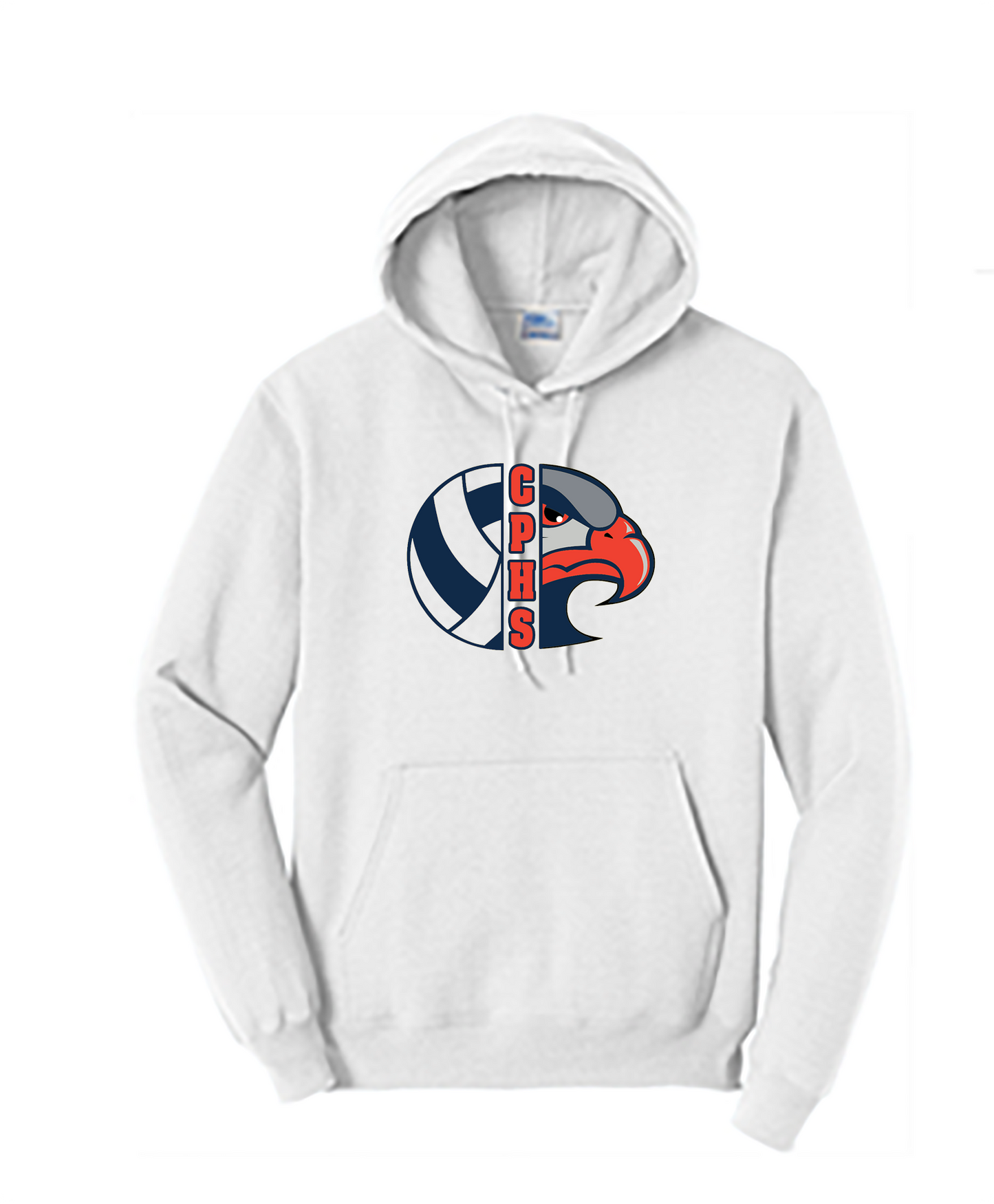 CPHS Volleyball - Hooded Sweatshirt(ALL PRODUCTS WILL BE DELIVERED TO SCHOOL)