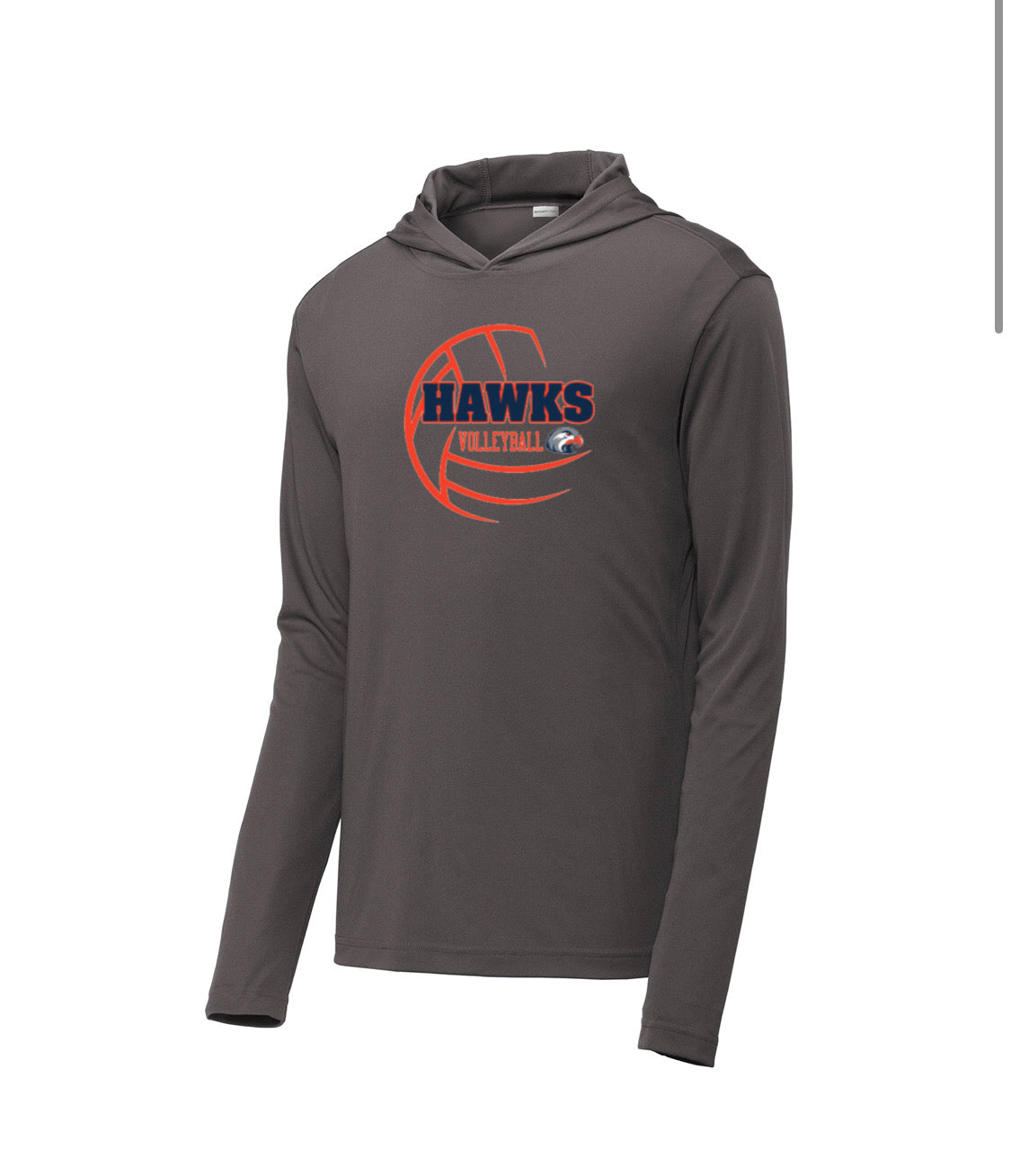 Hawks Volleyball - Performance Hooded Pullover - Multiple Color Options - (ALL PRODUCTS WILL BE DELIVERED TO SCHOOL)