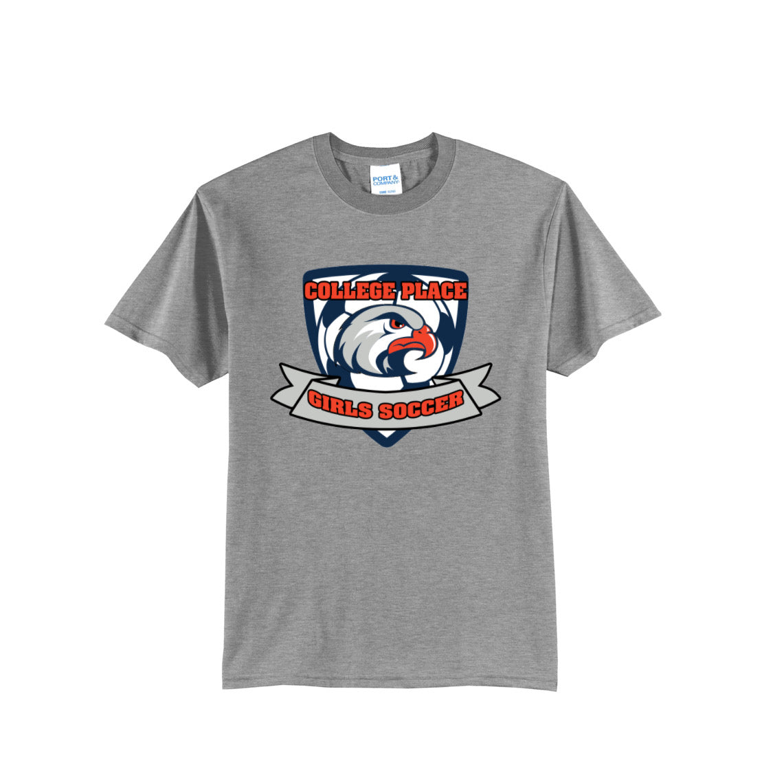 CPHS Girls Soccer - 50/50 T-Shirt (ALL PRODUCTS WILL BE DELIVERED TO SCHOOL)