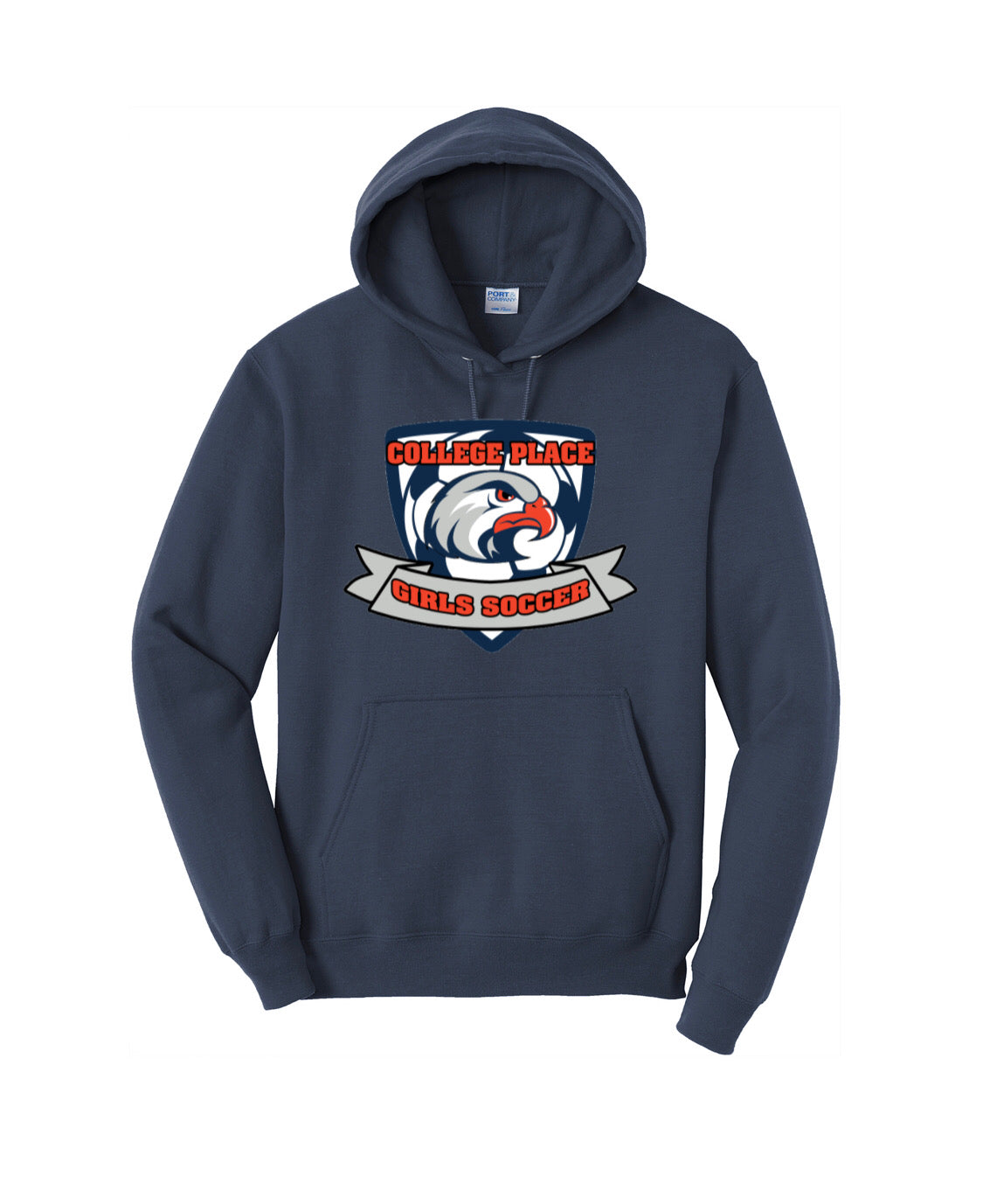 CPHS Girls Soccer - Hooded Sweatshirt (ALL PRODUCTS WILL BE DELIVERED TO SCHOOL)