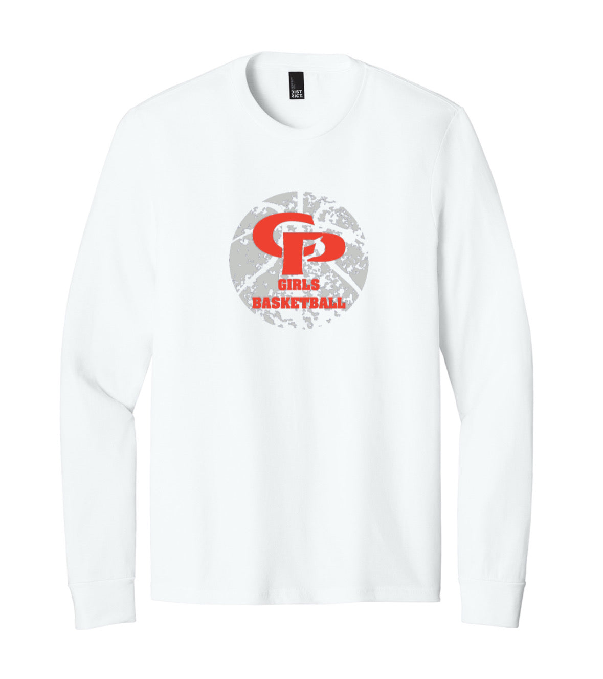 CPHS Girls Basketball Tri-blend Long Sleeve T-Shirt (ALL ITEMS WILL BE DELIVERED TO CPHS)