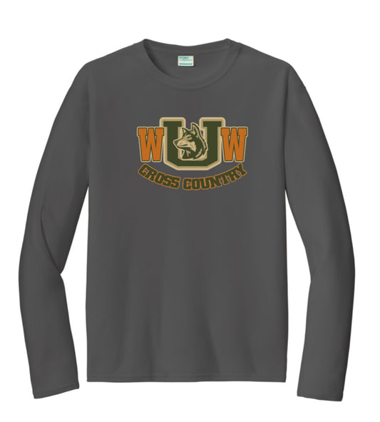 WWU Women's Cross Country Performance Long Sleeve Tee - (ALL PRODUCTS WILL BE DELIVERED TO SCHOOL)