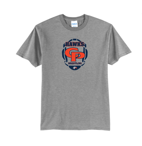 CPHS Wreslting - 50/50 T-Shirt (ALL PRODUCTS WILL BE DELIVERED TO SCHOOL)
