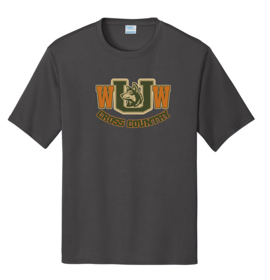 WWU Women's Cross Country Performance Tee - (ALL PRODUCTS WILL BE DELIVERED TO SCHOOL)