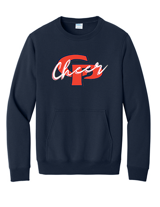 CPHS Cheer - Crewneck Sweatshirt(ALL PRODUCTS WILL BE DELIVERED TO SCHOOL)