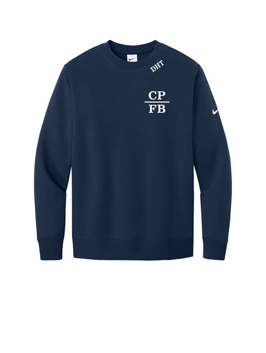 Nike Club Fleece Sleeve Swoosh Crew
