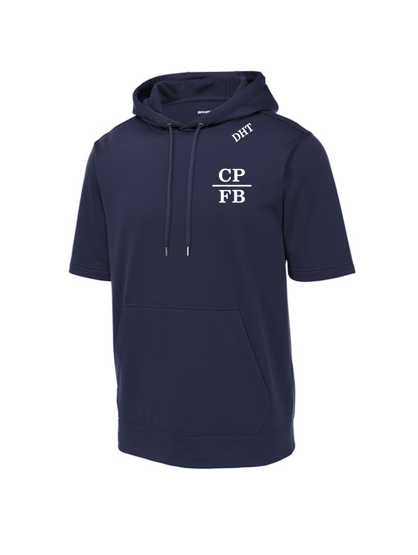 Sport-Tek® Sport-Wick® Fleece Short Sleeve Hooded Pullover