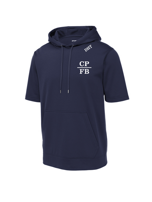 Sport-Tek® Sport-Wick® Fleece Short Sleeve Hooded Pullover