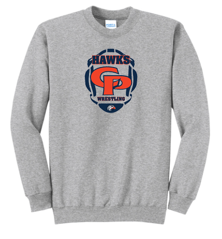 CPHS Wrestling - Crewneck (ALL PRODUCTS WILL BE DELIVERED TO SCHOOL)