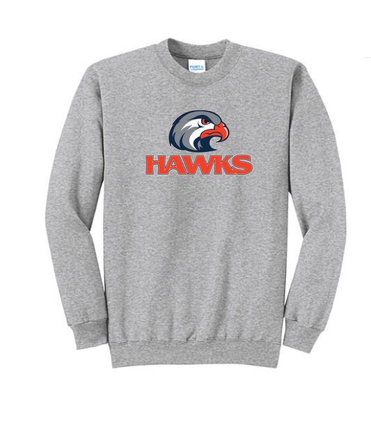 CPHS HAWKS - Crewneck Sweatshirt (ALL ITEMS WILL BE DELIVERED TO CPHS)
