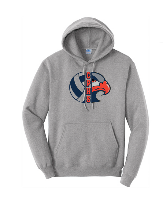 CPHS Volleyball - Hooded Sweatshirt(ALL PRODUCTS WILL BE DELIVERED TO SCHOOL)