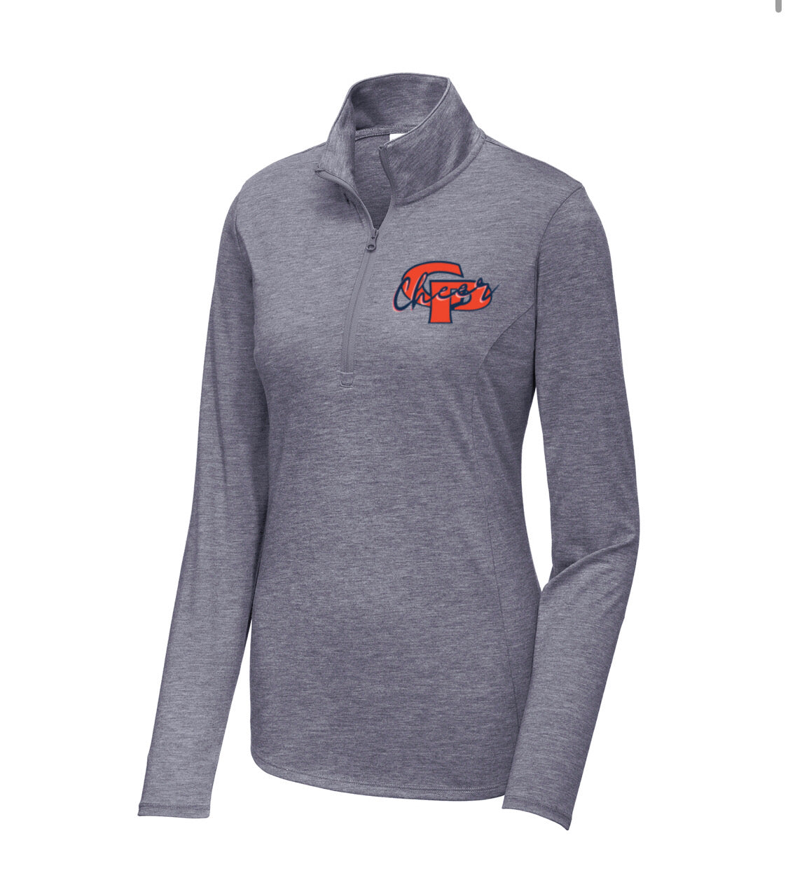 Hawks Cheer - Women's 1/4 Zip Pullover (ALL PRODUCTS WILL BE DELIVERED TO SCHOOL)