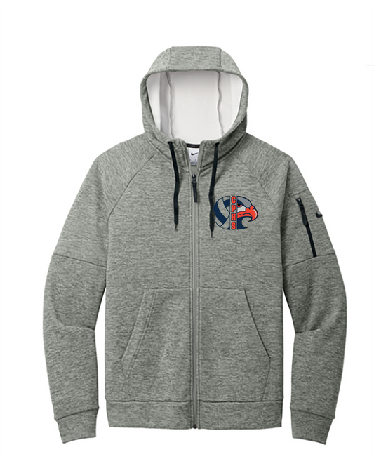 CPHS Volleyball - NIKE Therma-FIT Pocket Full-Zip Fleece Hoodie (ALL PRODUCTS WILL BE DELIVERED TO SCHOOL)