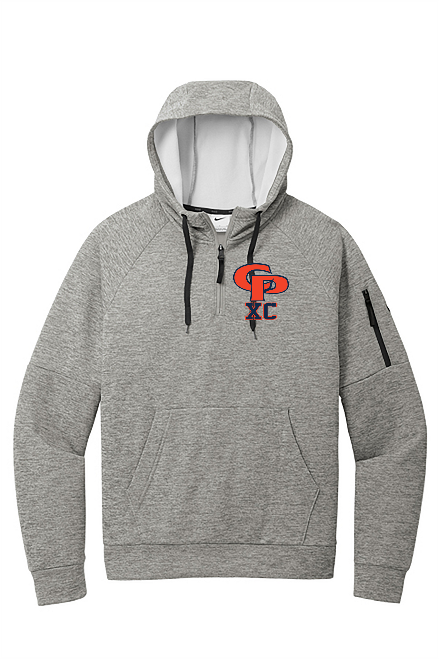 CPHS XC - NIKE Therma-FIT Pocket 1/4-Zip Fleece Hoodie (ALL PRODUCTS WILL BE DELIVERED TO SCHOOL)