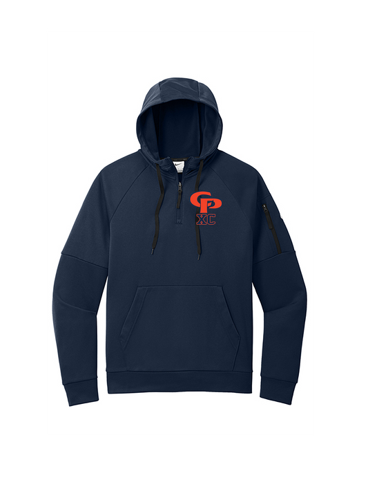 CPHS XC - NIKE Therma-FIT Pocket 1/4-Zip Fleece Hoodie (ALL PRODUCTS WILL BE DELIVERED TO SCHOOL)