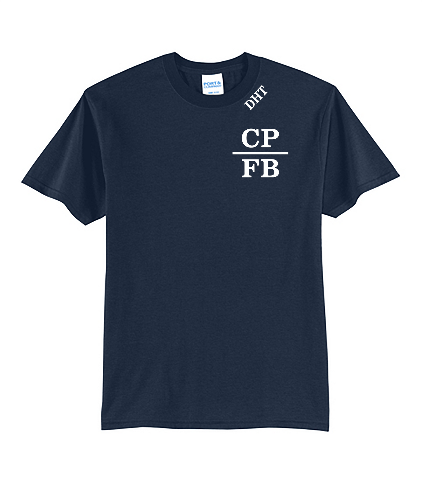 CPHS Football - Left Chest Logo 50/50 T-Shirt (ALL PRODUCTS WILL BE DELIVERED TO SCHOOL)