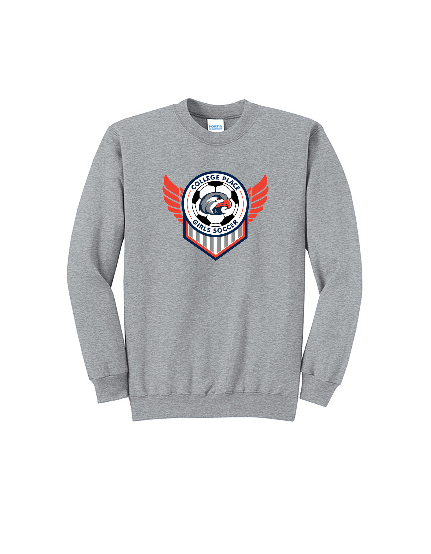 CPHS Girls Soccer - Crewneck Sweatshirt (ALL PRODUCTS WILL BE DELIVERED TO SCHOOL)