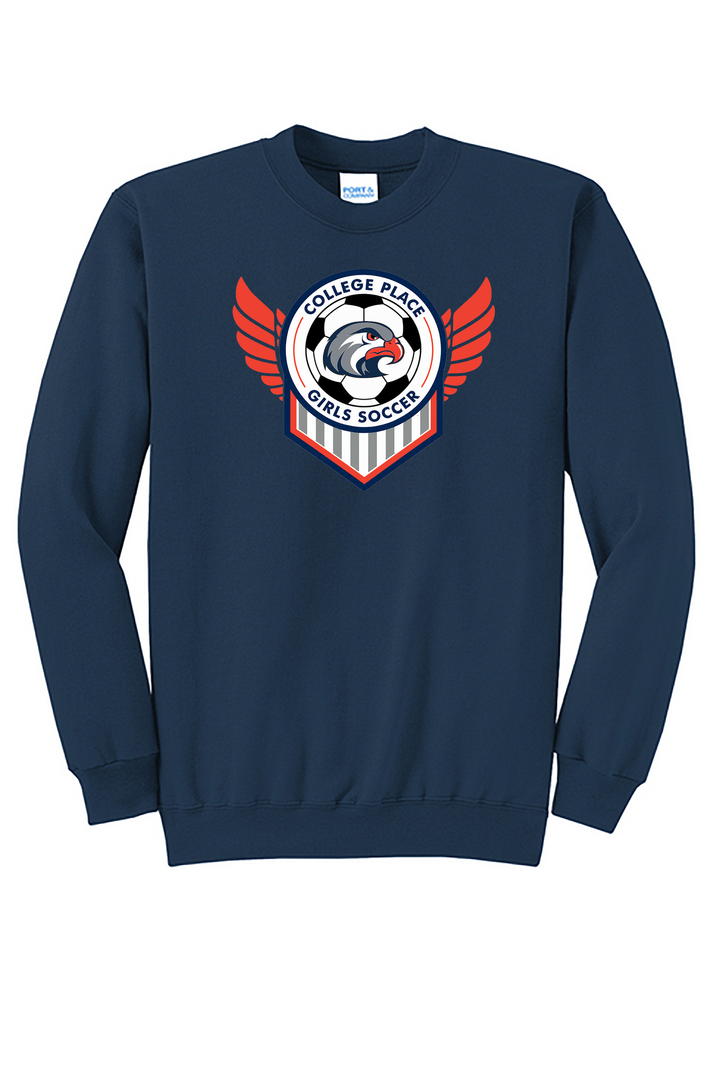 CPHS Girls Soccer - Crewneck Sweatshirt (ALL PRODUCTS WILL BE DELIVERED TO SCHOOL)