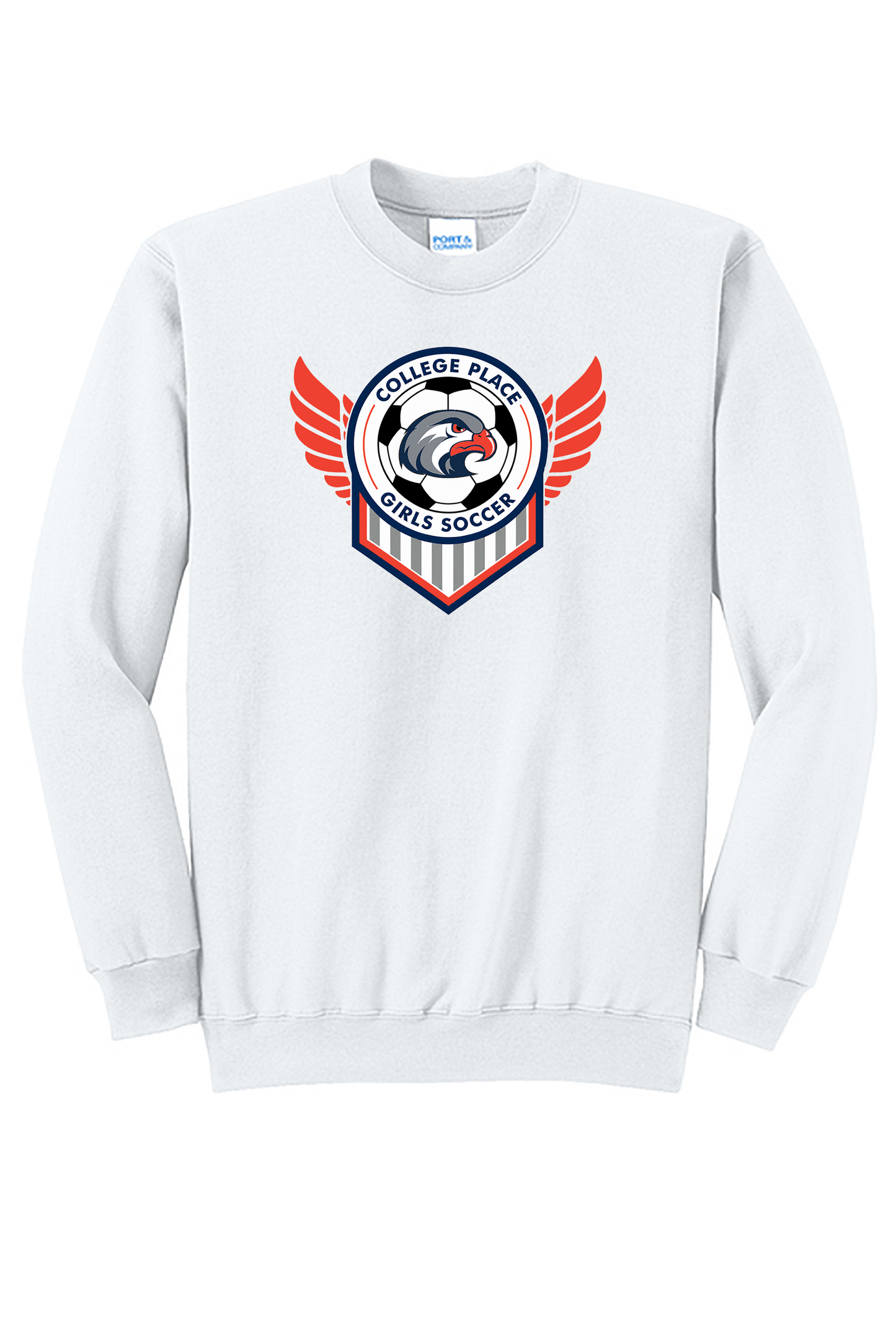 CPHS Girls Soccer - Crewneck Sweatshirt (ALL PRODUCTS WILL BE DELIVERED TO SCHOOL)