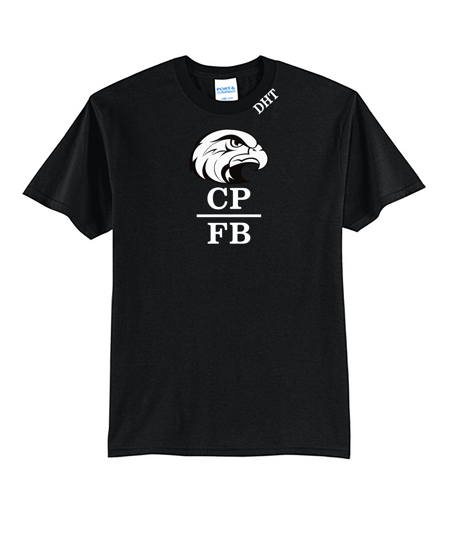 CPHS Football - 50/50 T-Shirt (ALL PRODUCTS WILL BE DELIVERED TO SCHOOL)