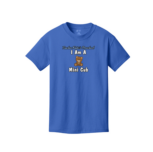 Mini Cub, Cub, and Bear - Tee Shirt (ALL ORDERS DELIVERED TO TKPS)