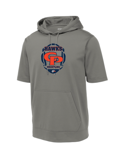 CPHS Wrestling - Short Sleeve Hooded Sweatshirt(ALL PRODUCTS WILL BE DELIVERED TO SCHOOL)