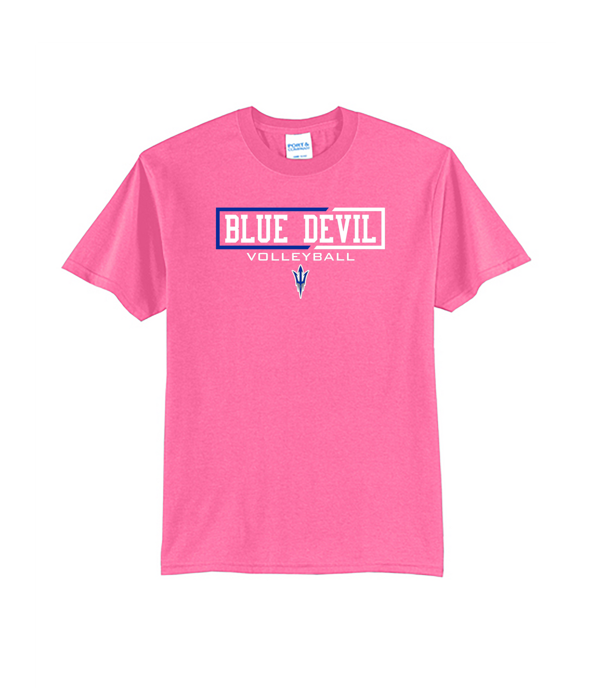 WAHI Volleyball - PINK 50/50 Tee Shirt