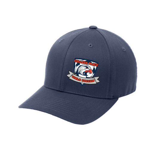 Hawks Soccer - Port Authority® Flexfit® Cap - Navy - (ALL PRODUCTS WILL BE DELIVERED TO SCHOOL)
