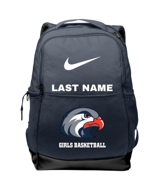 CPHS Girls Basketball Nike Brasilia Medium Backpack - Navy - (ALL PRODUCTS WILL BE DELIVERED TO SCHOOL)
