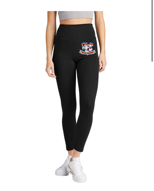 Hawks Soccer Leggings - Black - (ALL PRODUCTS WILL BE DELIVERED TO SCHOOL)