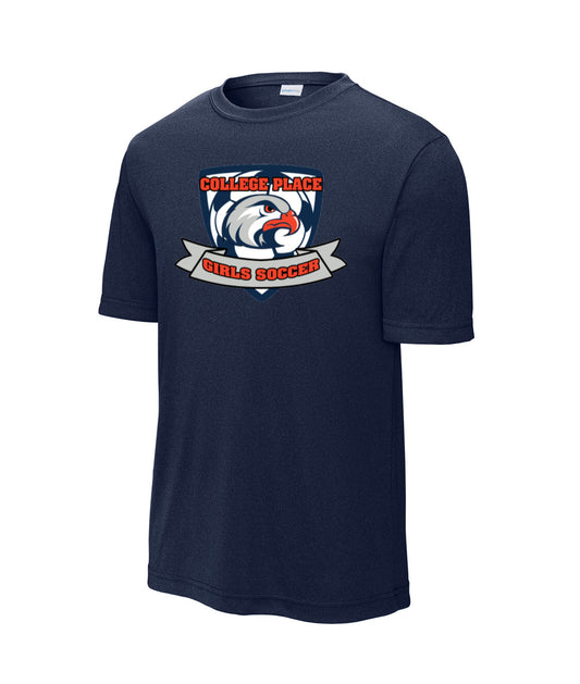 Hawks Soccer Performance T-Shirt - Multiple Color Options -(ALL PRODUCTS WILL BE DELIVERED TO SCHOOL)