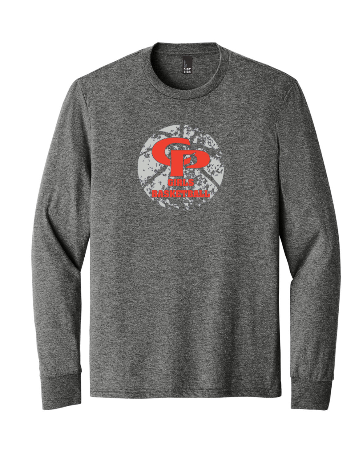 CPHS Girls Basketball Tri-blend Long Sleeve T-Shirt (ALL ITEMS WILL BE DELIVERED TO CPHS)