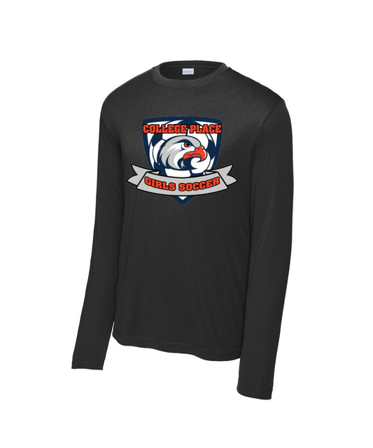Hawks Soccer - Performance Long Sleeve T-Shirt - Multiple Color Options - (ALL PRODUCTS WILL BE DELIVERED TO SCHOOL)