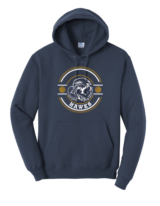 AAU Basketball Hooded Sweatshirt (ALL ITEMS WILL BE DELIVERED TO COACH)