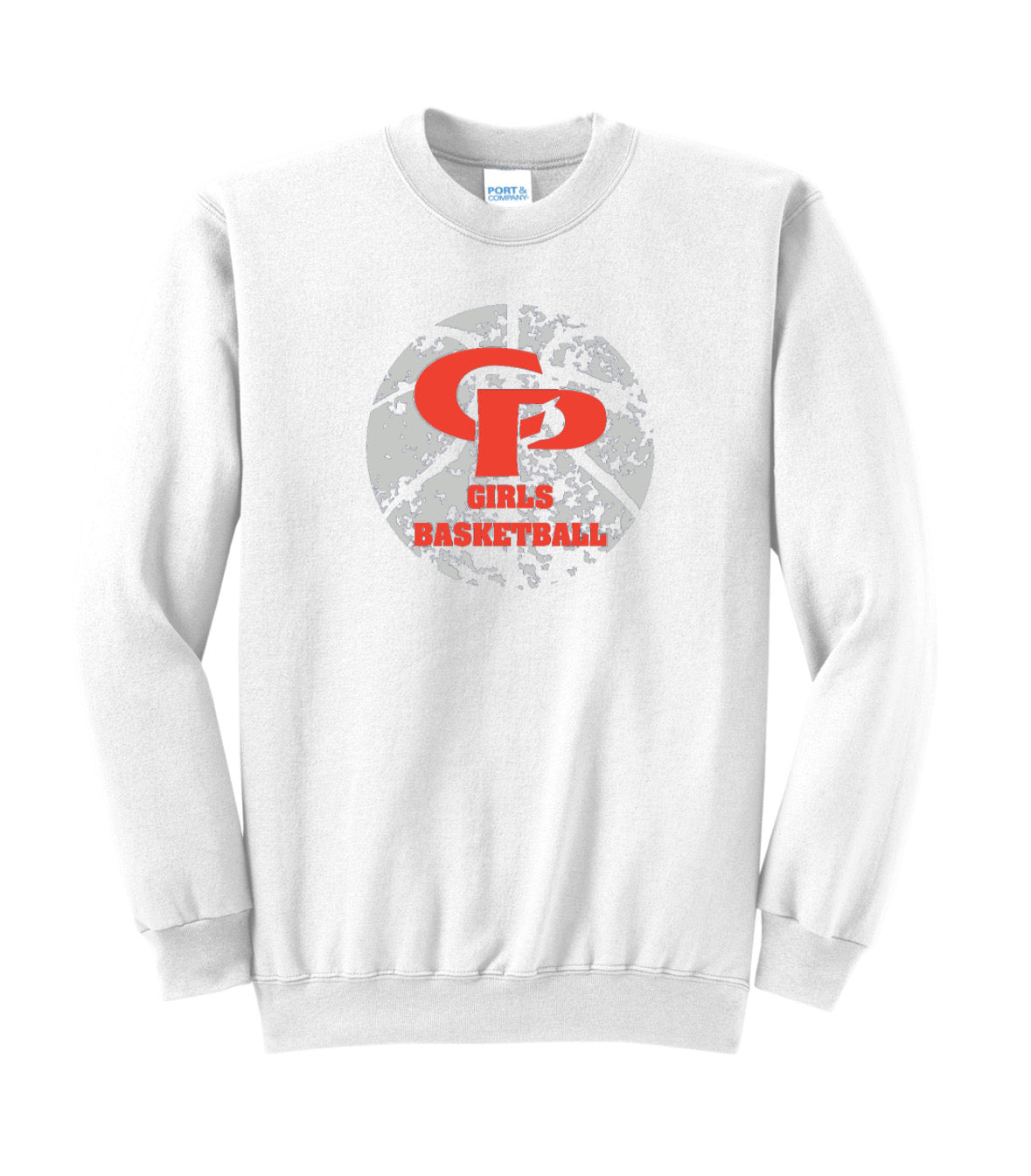 CPHS Girls Basketball - Crewneck Sweatshirt (ALL ITEMS WILL BE DELIVERED TO CPHS)