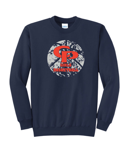 CPHS Girls Basketball - Crewneck Sweatshirt (ALL ITEMS WILL BE DELIVERED TO CPHS)