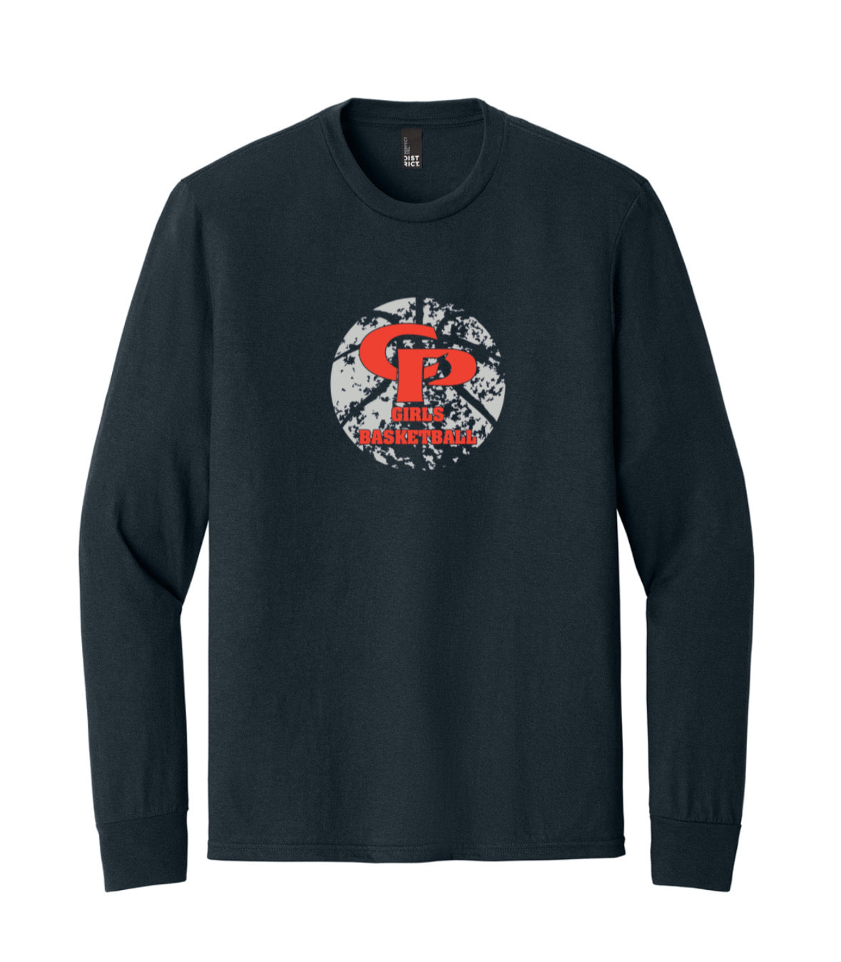 CPHS Girls Basketball Tri-blend Long Sleeve T-Shirt (ALL ITEMS WILL BE DELIVERED TO CPHS)