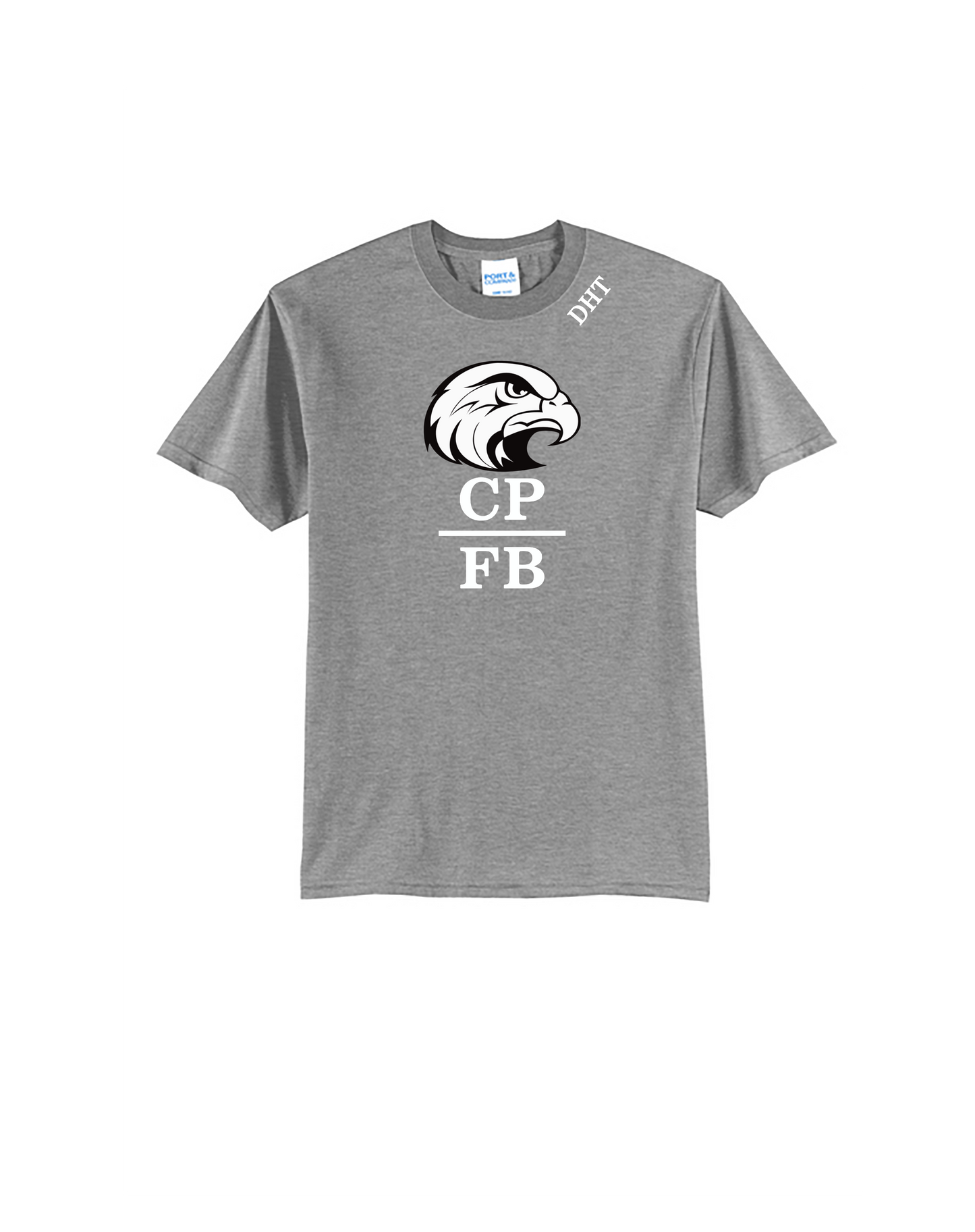 CPHS Football - 50/50 T-Shirt (ALL PRODUCTS WILL BE DELIVERED TO SCHOOL)
