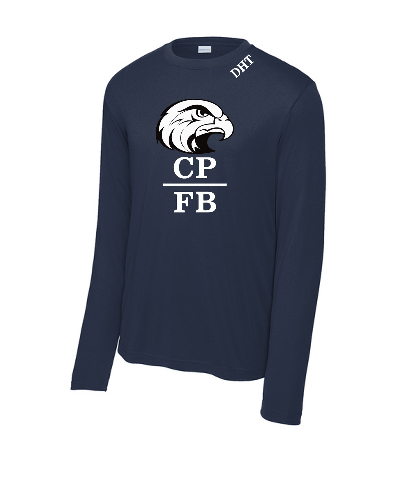 CPHS Football - Performance Long Sleeve T-Shirt (ALL PRODUCTS WILL BE DELIVERED TO SCHOOL)