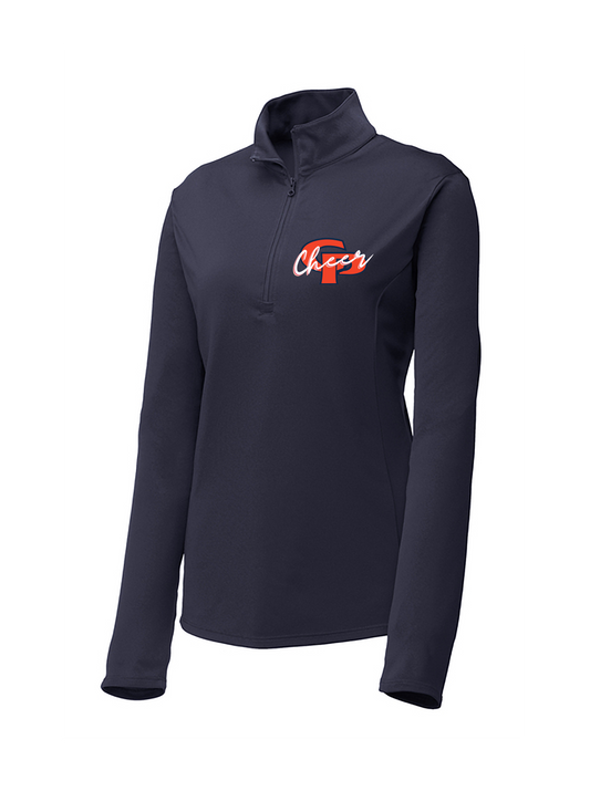 Hawks Cheer - Women's 1/4 Zip Pullover (ALL PRODUCTS WILL BE DELIVERED TO SCHOOL)